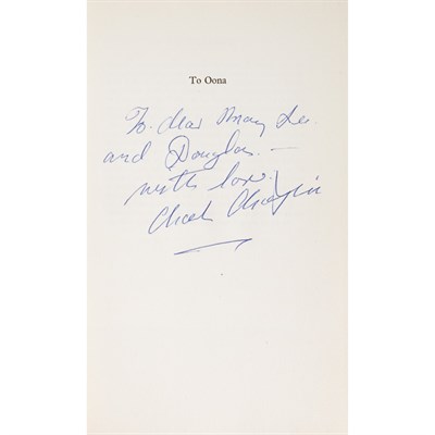 Lot 275 - CHAPLIN, CHARLES My Autobiography. London:...