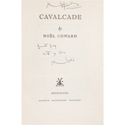Lot 136 - COWARD, NOEL Group of approximately thirty-two...