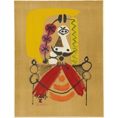 Lot 502 - After Pablo Picasso LES PORTRAITS IMAGINAIRES...