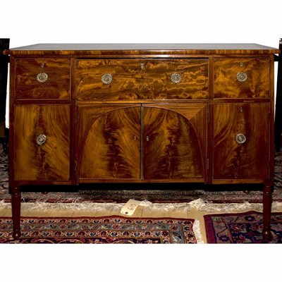 Lot 231 - Regency Mahogany Sideboard Height 36 inches,...