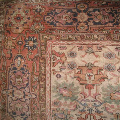 Lot 626 - Oushak Carpet West Anatolia, early 20th...