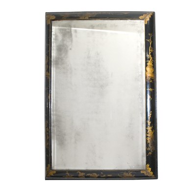 Lot 260 - Queen Anne Style Chinoiserie Decorated Black...