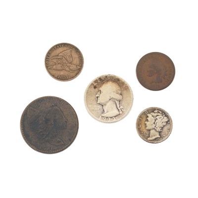 Lot 1219 - United States Coins 1c. to 25c. Selection of...