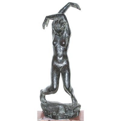 Lot 50 - After Georg Kolbe Totentanz Bears initials GK...