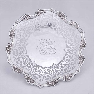 Lot 9 - Group of Five Sterling Silver Trays...