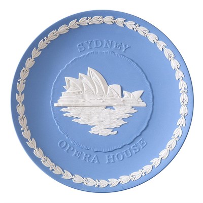 Lot 50 - Wedgwood Jasperware Commemorative Sydney Opera...