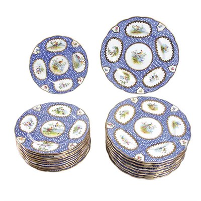 Lot 16 - Crescent Porcelain Partial Dinner Service...