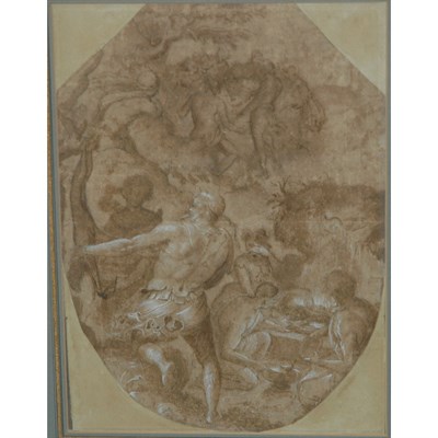 Lot 21 - Italian School 16th Century Mythological...
