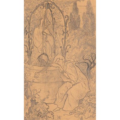 Lot 58 - Paul Elie Ranson French, 1864-1909 Woman...