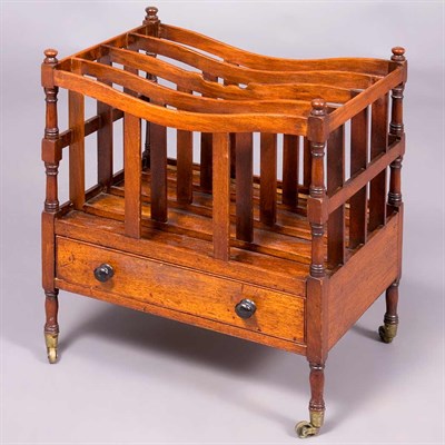 Lot 568 - Regency Mahogany Canterbury 19th Century The...