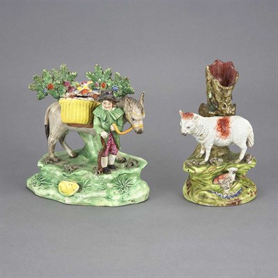 Lot 173 - Staffordshire Pottery Figure of the Jolly...