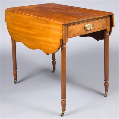 Lot 181 - Federal Style Mahogany Pembroke Table The...