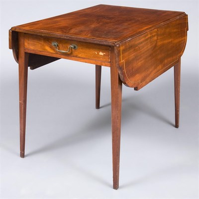 Lot 148 - Federal Inlaid Mahogany Pembroke Table Early...