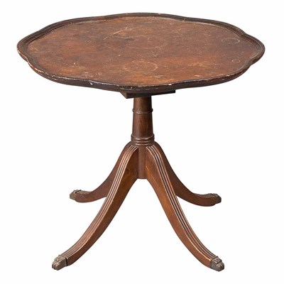 Lot 248 - Two Georgian Style Mahogany Occasional Tables...