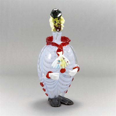 Lot 322 - Murano Glass Clown-Form Decanter Height 13...