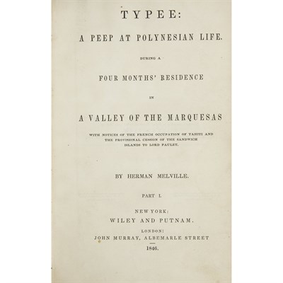 Lot 241 - MELVILLE, HERMAN Group of three first editions....