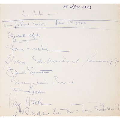 Lot 314 - [FAIRBANKS, DOUGLAS, (JR.)] The guest book...