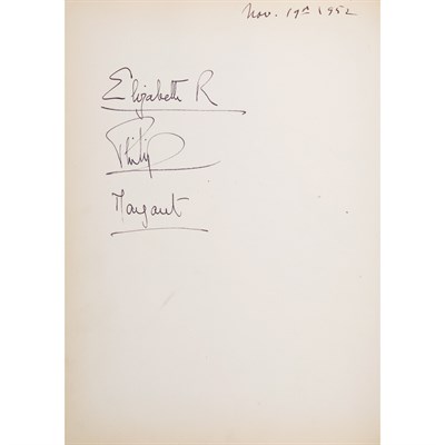 Lot 315 - [FAIRBANKS, DOUGLAS, (JR.)] Guest book from...