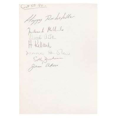 Lot 317 - [FAIRBANKS, DOUGLAS, (JR.)] Guest book for the...