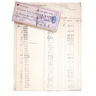 Lot 235 - [FAIRBANKS, DOUGLAS, (SR.)] Group of...