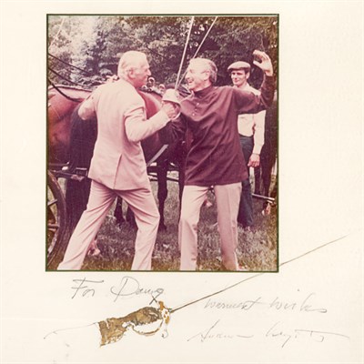 Lot 223 - [WYETH, ANDREW] Photograph of Andrew Wyeth...