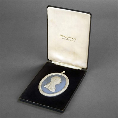 Lot 259 - [WEDGWOOD] Wedgwood porcelain medallion of...