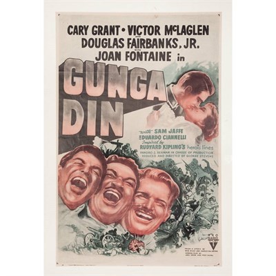 Lot 307 - [MOVIE POSTER] Original film poster. Single...