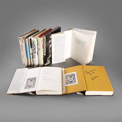Lot 207 - [SIGNED BOOKS] Group of seventeen volumes...