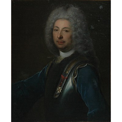 Lot 62 - Circle of Largilliere Portrait of a Nobleman...