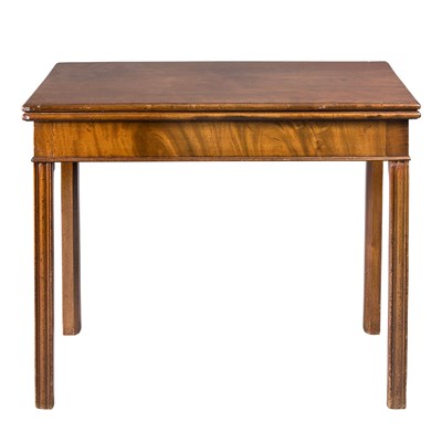 Lot 379 - George III Style Mahogany Card Table Height 30...