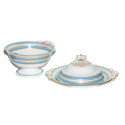 Lot 498 - Copeland Porcelain Partial Dinner Service