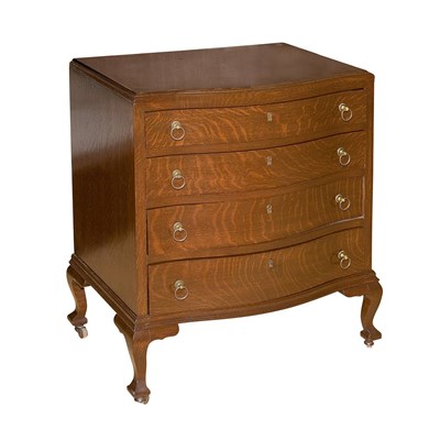 Lot 277 - American Mahogany Chest of Drawers Height 30...