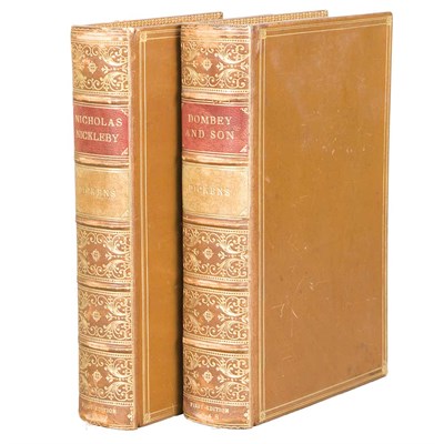 Lot 139 - DICKENS, CHARLES Group of two volumes bound by...