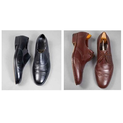 Lot 361 - Two Pairs of John Lobb Shoes; Together with a...