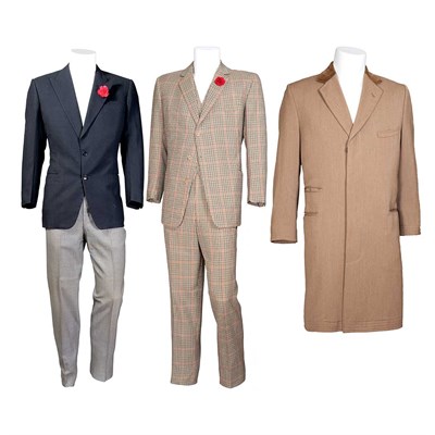 Lot 386 - Group of Day Clothes Comprising a black single-...