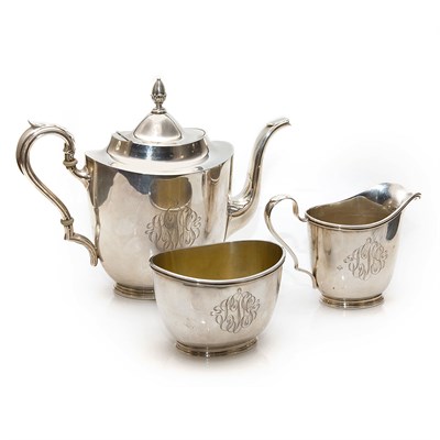 Lot 352 - International Sterling Silver Five-Piece...
