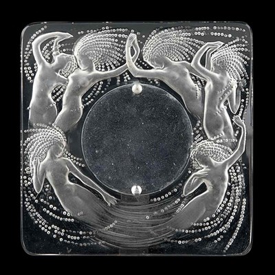 Lot 378 - R. Lalique Molded Glass Naiades Photograph...