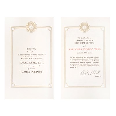 Lot 164 - [FINE BINDINGS] Smithsonian Scientific Series....