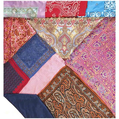 Lot 427 - Collection of Twelve Pocket Squares and...