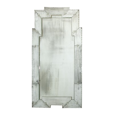 Lot 398 - Venetian Style Mirror Framed Mirror Height 55...