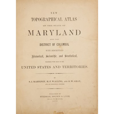 Lot 65 - [ATLAS] Rand, McNally & Co's Indexed Atlas of...