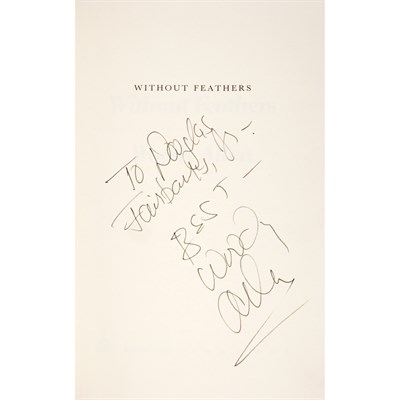 Lot 197 - [SIGNED BOOKS] ALLEN, WOODY. Group of three...