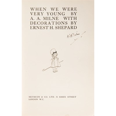 Lot 185 - MILNE, A. A. and SHEPARD, E. H. When We Were...