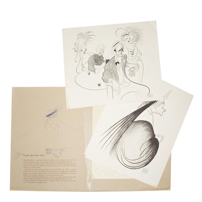 Lot 115 - HIRSCHFELD, AL A Portfolio of Hirschfeld:...