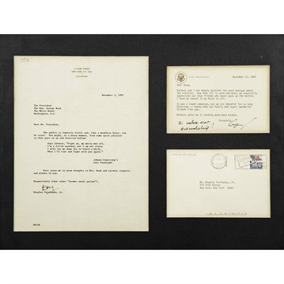 Lot 252 - [PRESIDENTIAL] Typed note signed by President...