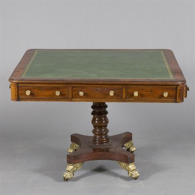 Lot 579 - Regency Mahogany Center Table Circa 1810 The...