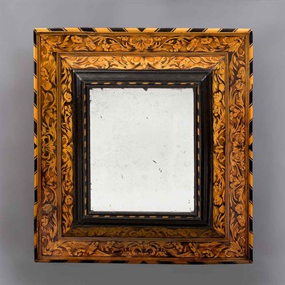 Lot 206 - Dutch Baroque Part Ebonized Marquetry Inlaid...