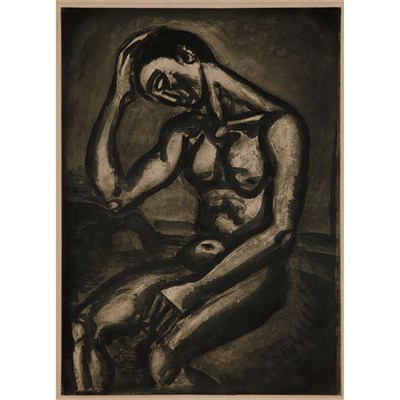 Lot 522 - Georges Rouault (1871-1958) SOLITAIRE, EN...