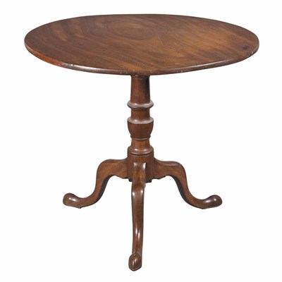Lot 90 - George III Style Mahogany Tilt-Top Table...