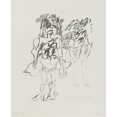 Lot 361 - Willem de Kooning TWO WOMEN Lithograph, 1973,...